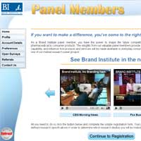 Brand Institute Surveys Website