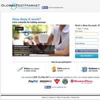 Global Test Market Canada Surveys Website