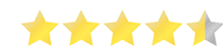 Four and a half Stars